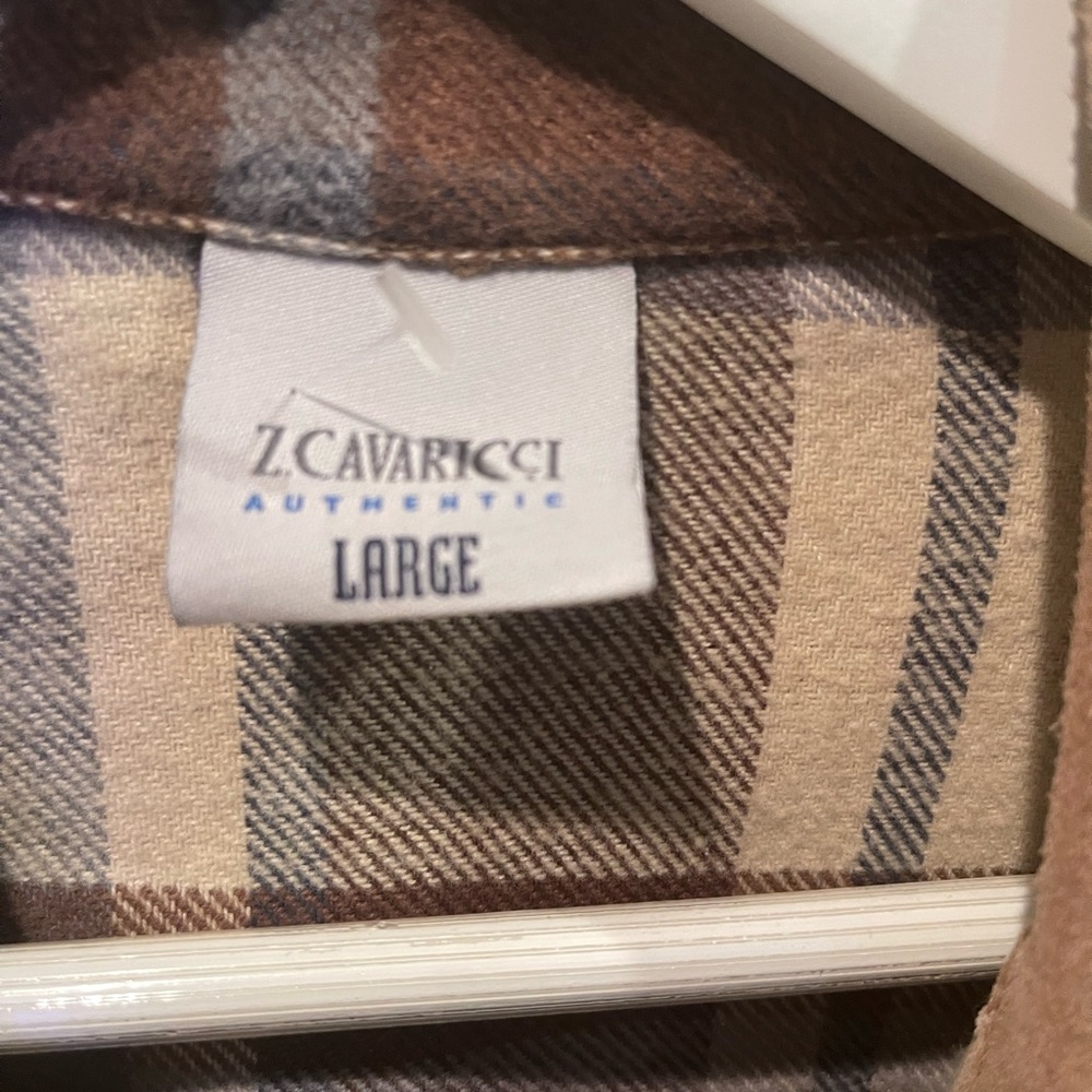Z. Cavaricci women’s Multicolor Plaid Shirt - Picture 3 of 7